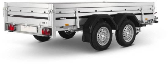 Brenderup Tieflader 2300S Stahl, 2,0 to. 3010x1530x400mm - Trailer mobil: gambar 4 Brenderup Tieflader 2300S Stahl, 2,0 to. 3010x1530x400mm - Trailer mobil: gambar 4