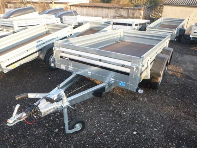Trailer mobil baru Brenderup Tieflader 2300S Stahl, 2,5 to. 3010x1530x400mm: gambar 7