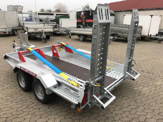 Brian James Cargo Digger Plant 2 Baumaschinenanhänger 543-3217-35-2-12 , 3200 x 1700 mm, 3,5 to. - Trailer untuk mesin konstruksi: gambar 4 Brian James Cargo Digger Plant 2 Baumaschinenanhänger 543-3217-35-2-12 , 3200 x 1700 mm, 3,5 to. - Trailer untuk mesin konstruksi: gambar 4