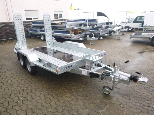 Brian James Cargo Digger Plant 2 Baumaschinenanhänger 543-3717-35-2-12, 3700 x 1700 mm, 3,5 to. - Trailer untuk mesin konstruksi: gambar 1 Brian James Cargo Digger Plant 2 Baumaschinenanhänger 543-3717-35-2-12, 3700 x 1700 mm, 3,5 to. - Trailer untuk mesin konstruksi: gambar 1