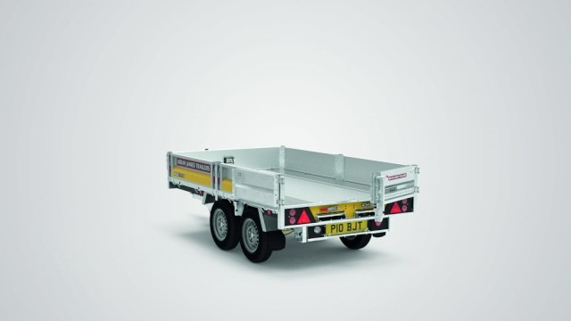 Brian James Cargo Tipper 526 Heckkipper 526-3116-35-2-12, 3100 x 1600 x 300 mm, 3,5 to. - Trailer jungkit: gambar 2 Brian James Cargo Tipper 526 Heckkipper 526-3116-35-2-12, 3100 x 1600 x 300 mm, 3,5 to. - Trailer jungkit: gambar 2
