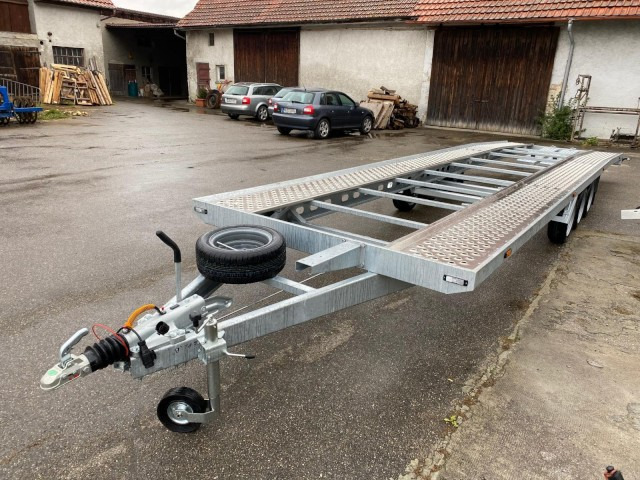 Gala BGG Taurus Duo 85 35 3, 8500 x 2150 mm, 3-Achs, für 2 Autos - Trailer autotransporter: gambar 1 Gala BGG Taurus Duo 85 35 3, 8500 x 2150 mm, 3-Achs, für 2 Autos - Trailer autotransporter: gambar 1