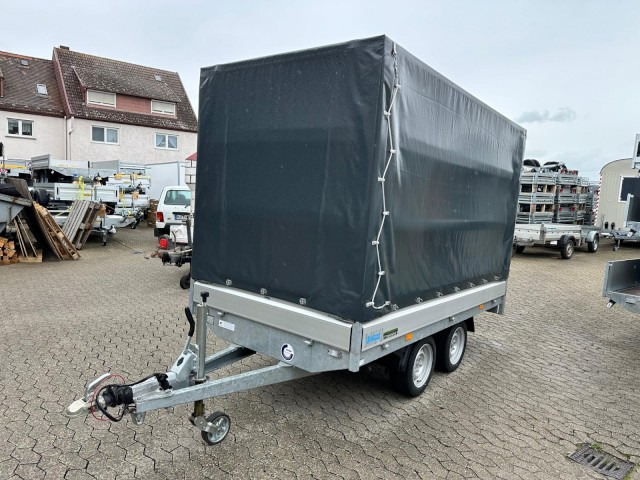 Trailer mobil baru Hapert Azure H-2 Hochlader 3050 x 1600 x 300 mm, mit Plane 180 cm anthrazit ZG 2,0 to.: gambar 7