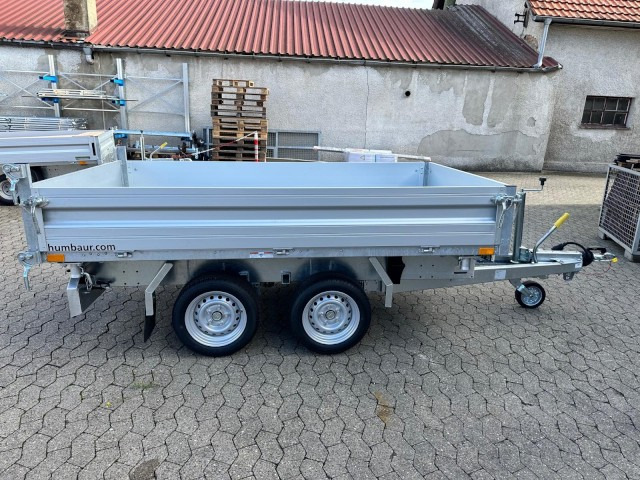 Trailer jungkit baru Humbaur 3-Seitenkipper HTK 2700.27 E-Pumpe Alu, 2670 x 1500 x 350 mm, 2,7 to.: gambar 10