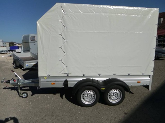Humbaur HA 203015 mit Plane + Spriegel 200 cm Lichte Höhe, 2,0 to. ZG. 3030 x 1500 x 350 mm - Trailer mobil: gambar 3 Humbaur HA 203015 mit Plane + Spriegel 200 cm Lichte Höhe, 2,0 to. ZG. 3030 x 1500 x 350 mm - Trailer mobil: gambar 3