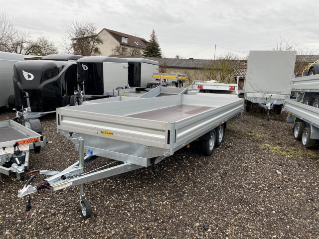 Humbaur HT 305221 GR Hochlader 3,0 to. 5220 x 2070 x 350 mm - Trailer mobil: gambar 1 Humbaur HT 305221 GR Hochlader 3,0 to. 5220 x 2070 x 350 mm - Trailer mobil: gambar 1