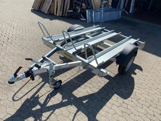Humbaur Motorradanhänger HM 102113, HM 10 21 13, 1,0 t. 2095 x 1365 x 70 mm - Trailer sepeda motor: gambar 1 Humbaur Motorradanhänger HM 102113, HM 10 21 13, 1,0 t. 2095 x 1365 x 70 mm - Trailer sepeda motor: gambar 1