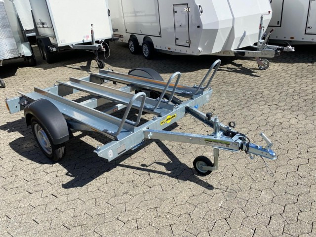 Humbaur Motorradanhänger HM 752113, 100 km/h 0,75 t. 2095 x 1365 x 70 mm - Trailer sepeda motor: gambar 1 Humbaur Motorradanhänger HM 752113, 100 km/h 0,75 t. 2095 x 1365 x 70 mm - Trailer sepeda motor: gambar 1