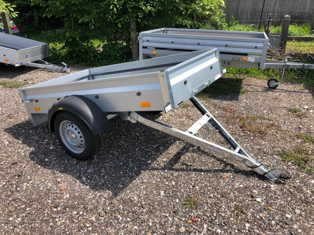 Humbaur Steely DK kippbar Tieflader, 750 kg, 2050 x 1095 x 300 mm - Trailer mobil: gambar 1 Humbaur Steely DK kippbar Tieflader, 750 kg, 2050 x 1095 x 300 mm - Trailer mobil: gambar 1