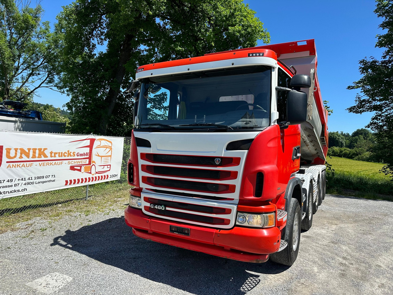 SCANIA G480 10x4 Kipper - Truk jungkit: gambar 1 SCANIA G480 10x4 Kipper - Truk jungkit: gambar 1