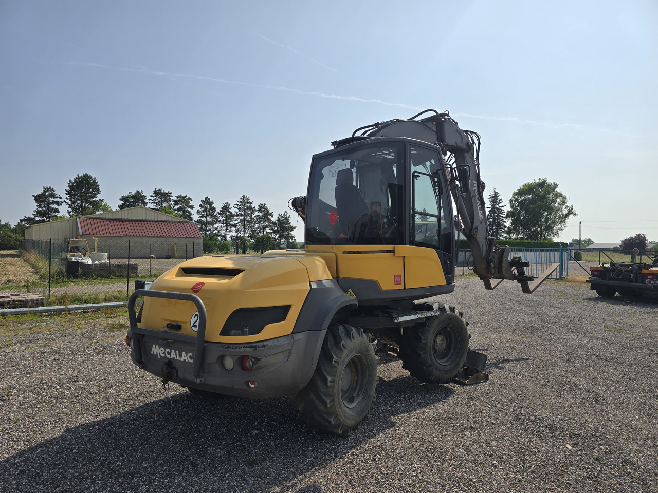MECALAC 12 MTX - Ekskavator roda: gambar 3 MECALAC 12 MTX - Ekskavator roda: gambar 3