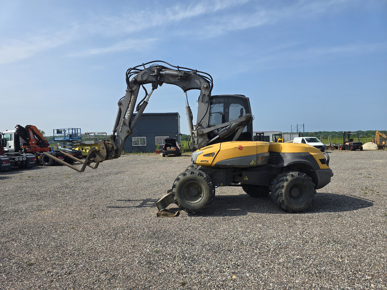 MECALAC 12 MTX - Ekskavator roda: gambar 5 MECALAC 12 MTX - Ekskavator roda: gambar 5