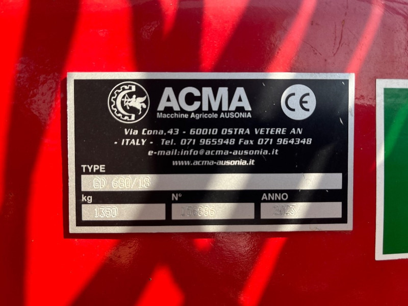 Acma GD 680/18 - Pembungkus bale: gambar 3 Acma GD 680/18 - Pembungkus bale: gambar 3
