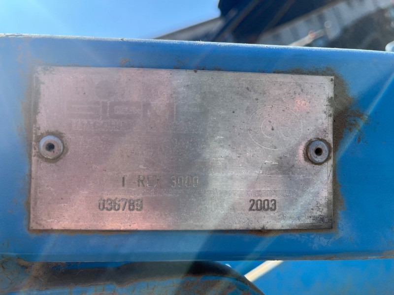 Bajak subsoil Sicma T-REX 3000: gambar 7