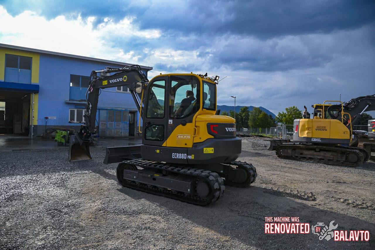 Volvo ECR88D - Ekskavator mini: gambar 5 Volvo ECR88D - Ekskavator mini: gambar 5