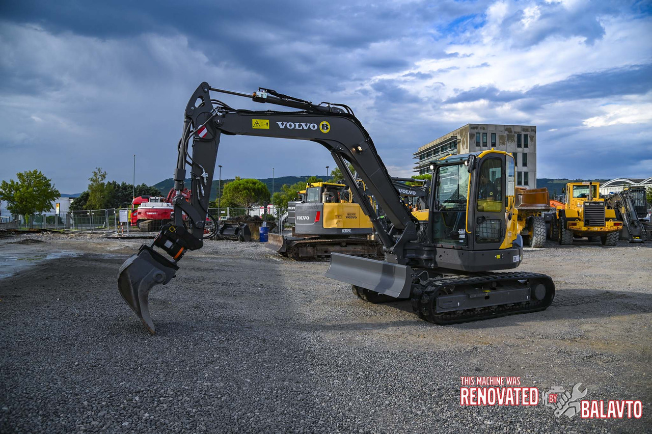 Volvo ECR88D - Ekskavator mini: gambar 2 Volvo ECR88D - Ekskavator mini: gambar 2