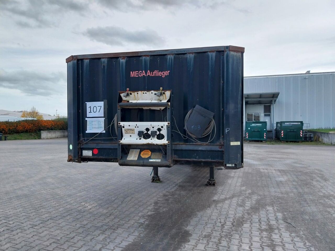 Krone SD / P, Pritsche, Mega - Semi-trailer flatbed: gambar 5 Krone SD / P, Pritsche, Mega - Semi-trailer flatbed: gambar 5
