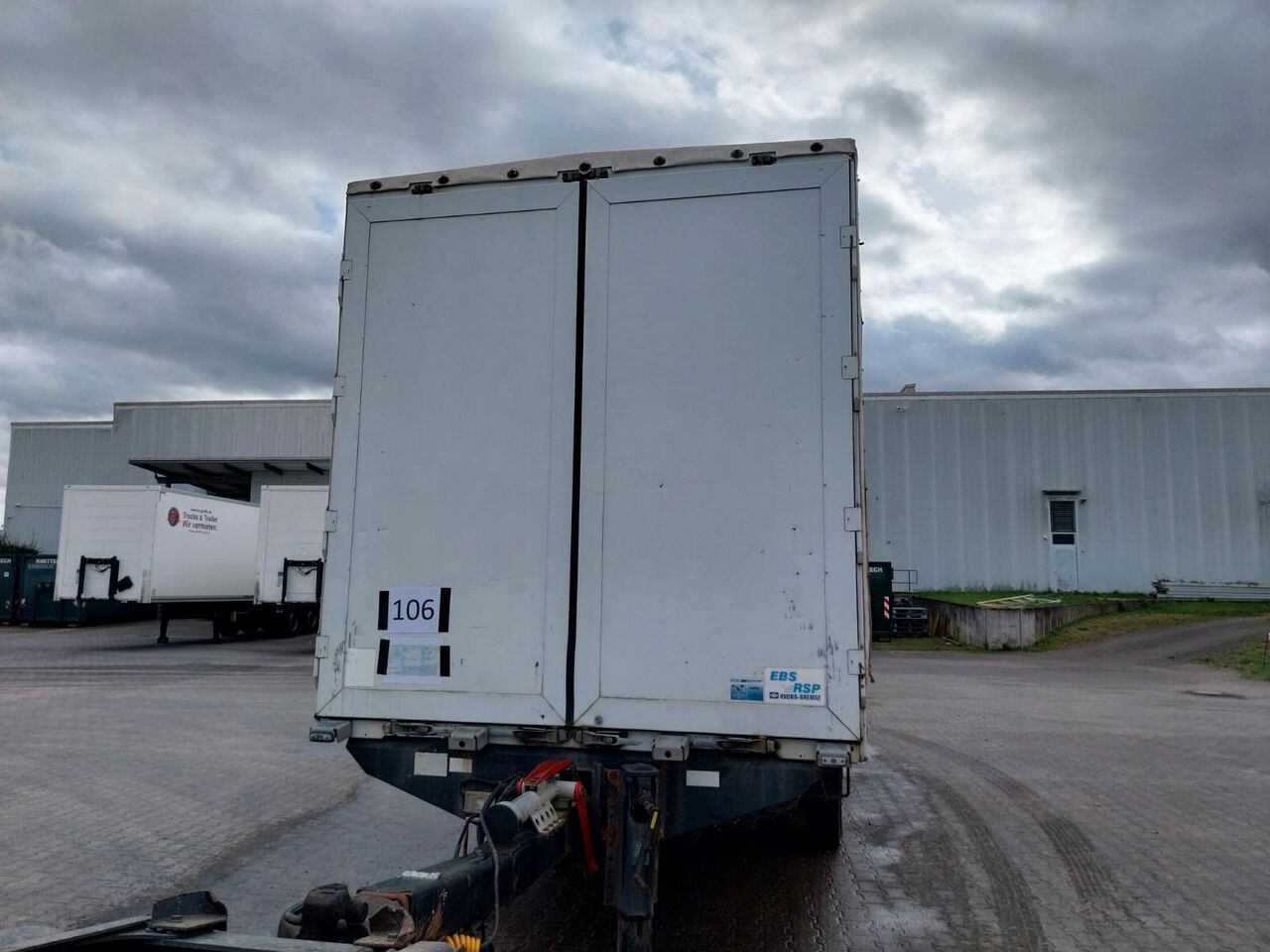 SAXAS Pritsche u. Plane, APB 61-11-DZ, 4 Portaltüren - Trailer dengan terpal samping: gambar 5 SAXAS Pritsche u. Plane, APB 61-11-DZ, 4 Portaltüren - Trailer dengan terpal samping: gambar 5