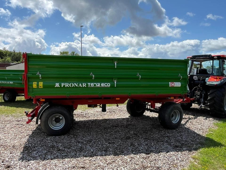 Kipper Pronar T672 Eco 8t 40km/h Anhänger Auflaufbremse - Trailer jungkit pertanian/ Tempat sampah: gambar 5 Kipper Pronar T672 Eco 8t 40km/h Anhänger Auflaufbremse - Trailer jungkit pertanian/ Tempat sampah: gambar 5