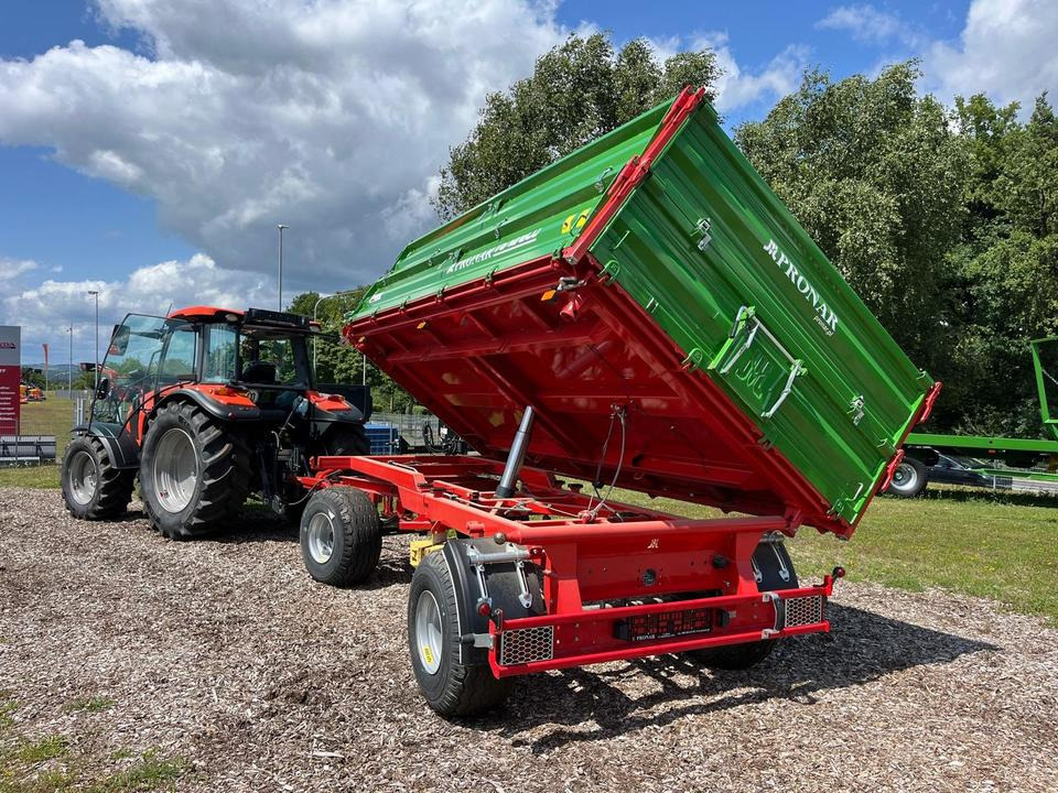 Kipper Pronar T672 Eco 8t 40km/h Anhänger Auflaufbremse - Trailer jungkit pertanian/ Tempat sampah: gambar 2 Kipper Pronar T672 Eco 8t 40km/h Anhänger Auflaufbremse - Trailer jungkit pertanian/ Tempat sampah: gambar 2