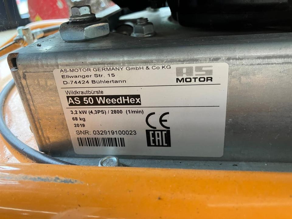 Wildkrautbürste AS 50 Weed Hex Unkrautbürste - Peralatan kebun: gambar 4 Wildkrautbürste AS 50 Weed Hex Unkrautbürste - Peralatan kebun: gambar 4