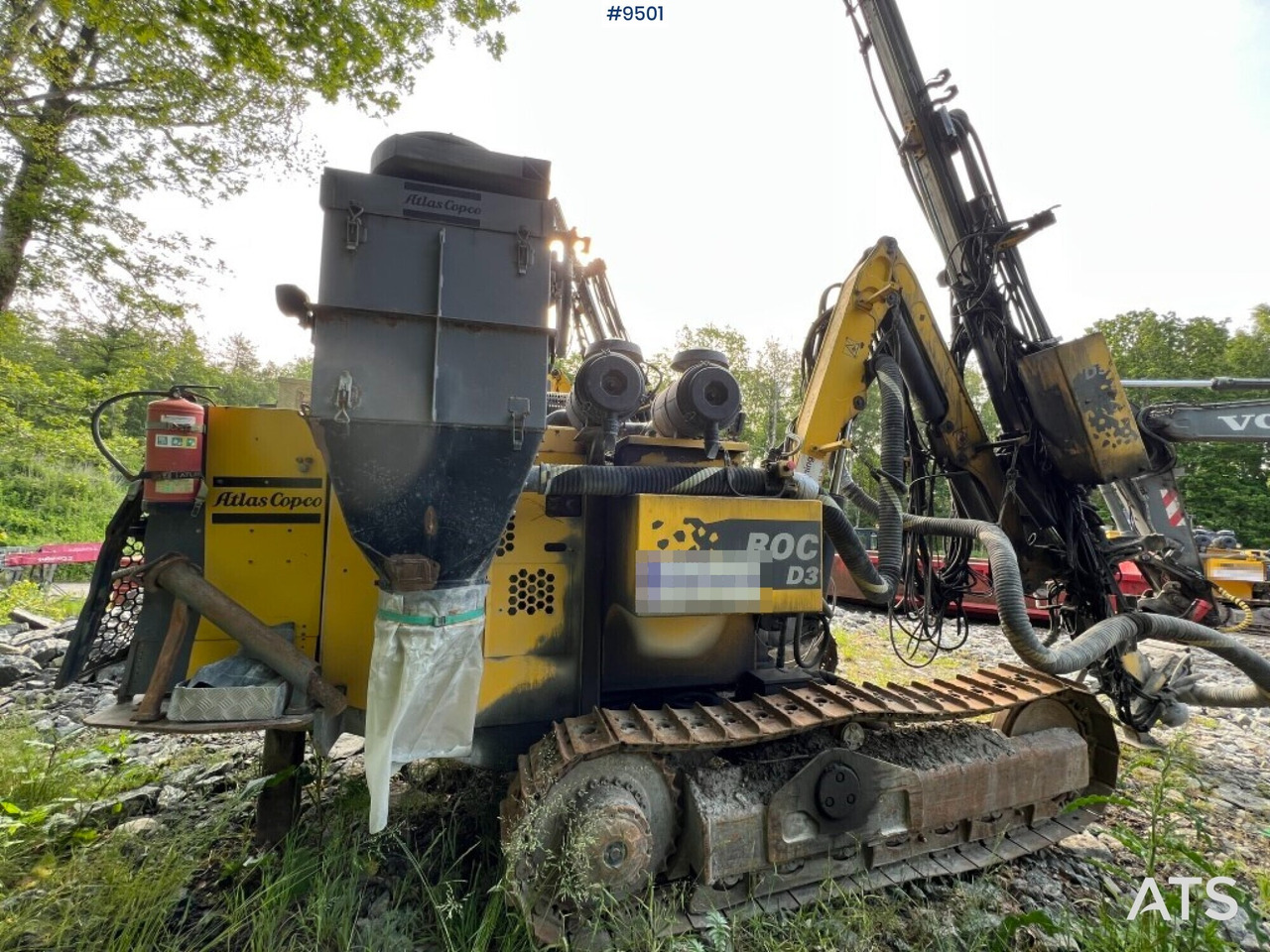 Atlas Copco Roc D3 Drill rig - Anjungan pengeboran: gambar 2 Atlas Copco Roc D3 Drill rig - Anjungan pengeboran: gambar 2