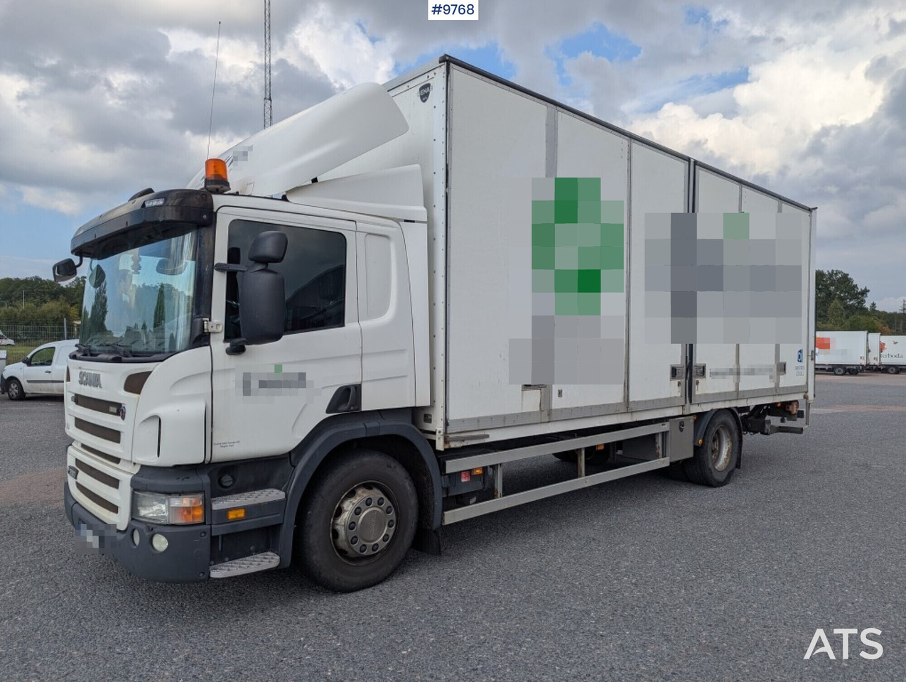 Box Truck Scania P280 4X2 with tail lift - Truk box: gambar 1 Box Truck Scania P280 4X2 with tail lift - Truk box: gambar 1