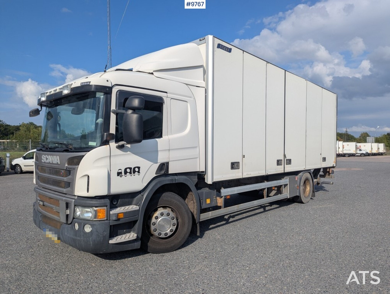 Box Truck Scania P320 4X2 with tail lift - Truk box: gambar 1 Box Truck Scania P320 4X2 with tail lift - Truk box: gambar 1