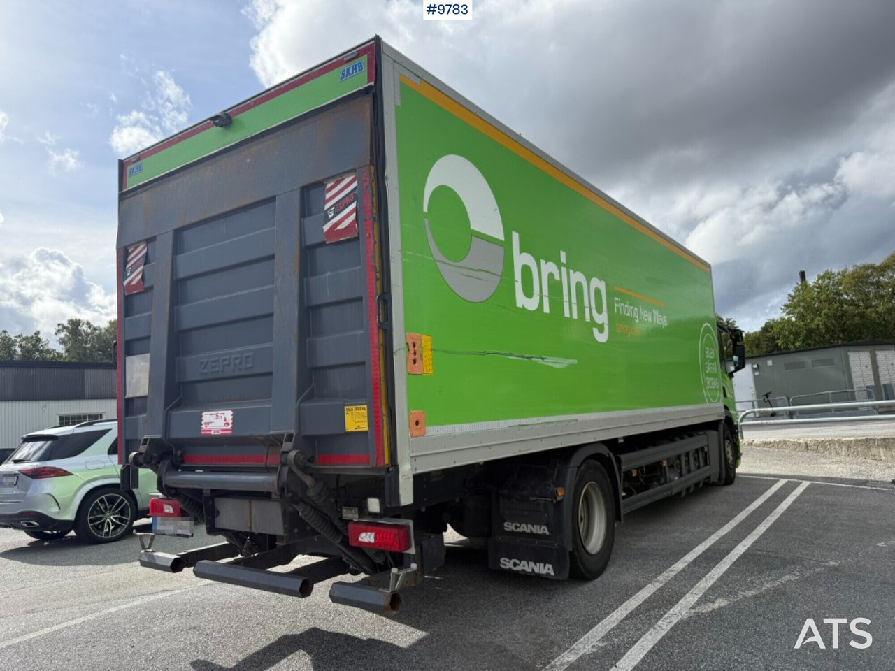 Box truck Scania P280 gas-powered - Truk box: gambar 4 Box truck Scania P280 gas-powered - Truk box: gambar 4
