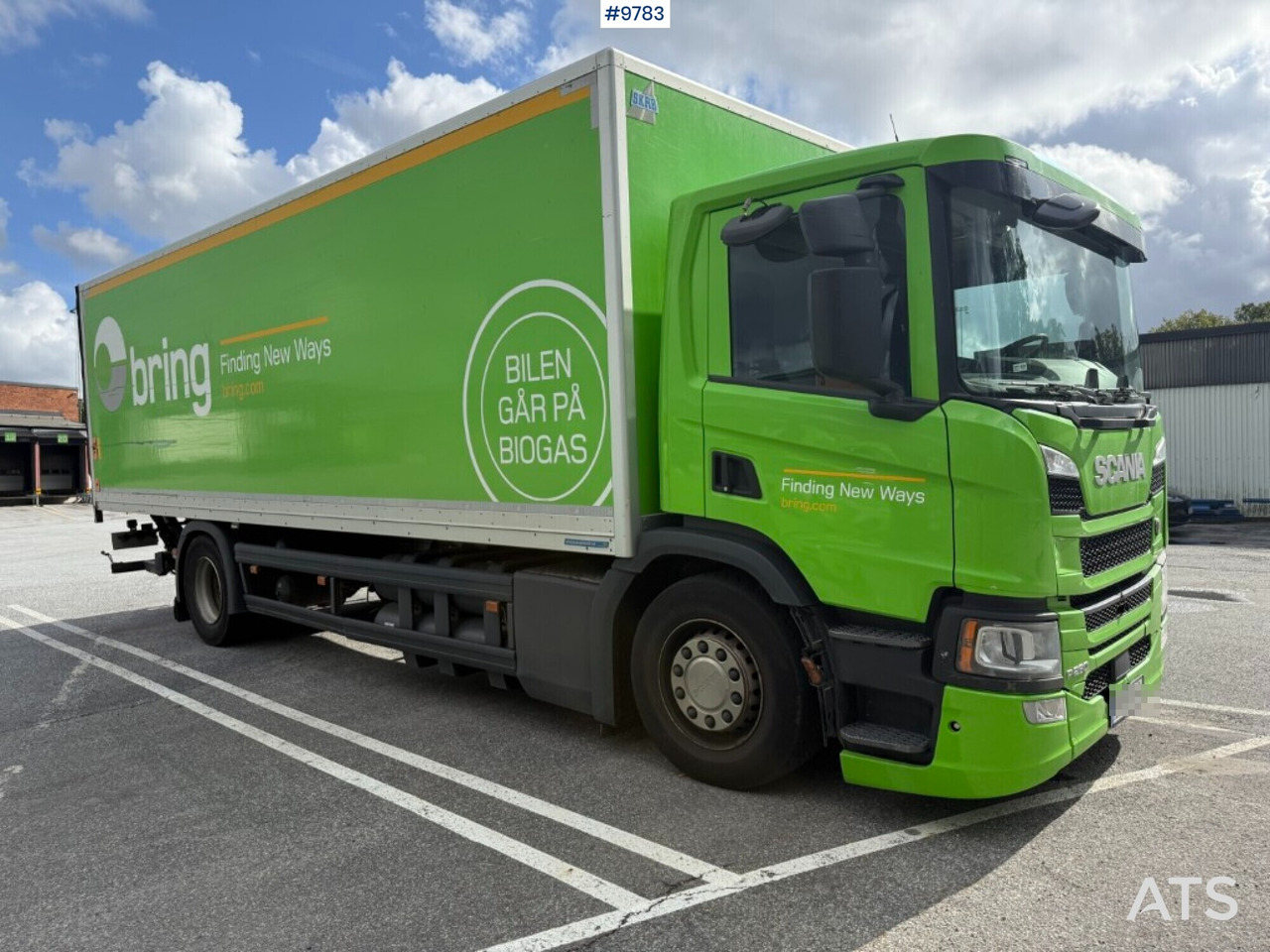 Box truck Scania P280 gas-powered - Truk box: gambar 2 Box truck Scania P280 gas-powered - Truk box: gambar 2