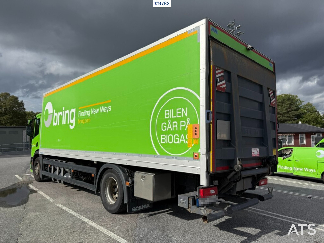Box truck Scania P280 gas-powered - Truk box: gambar 3 Box truck Scania P280 gas-powered - Truk box: gambar 3