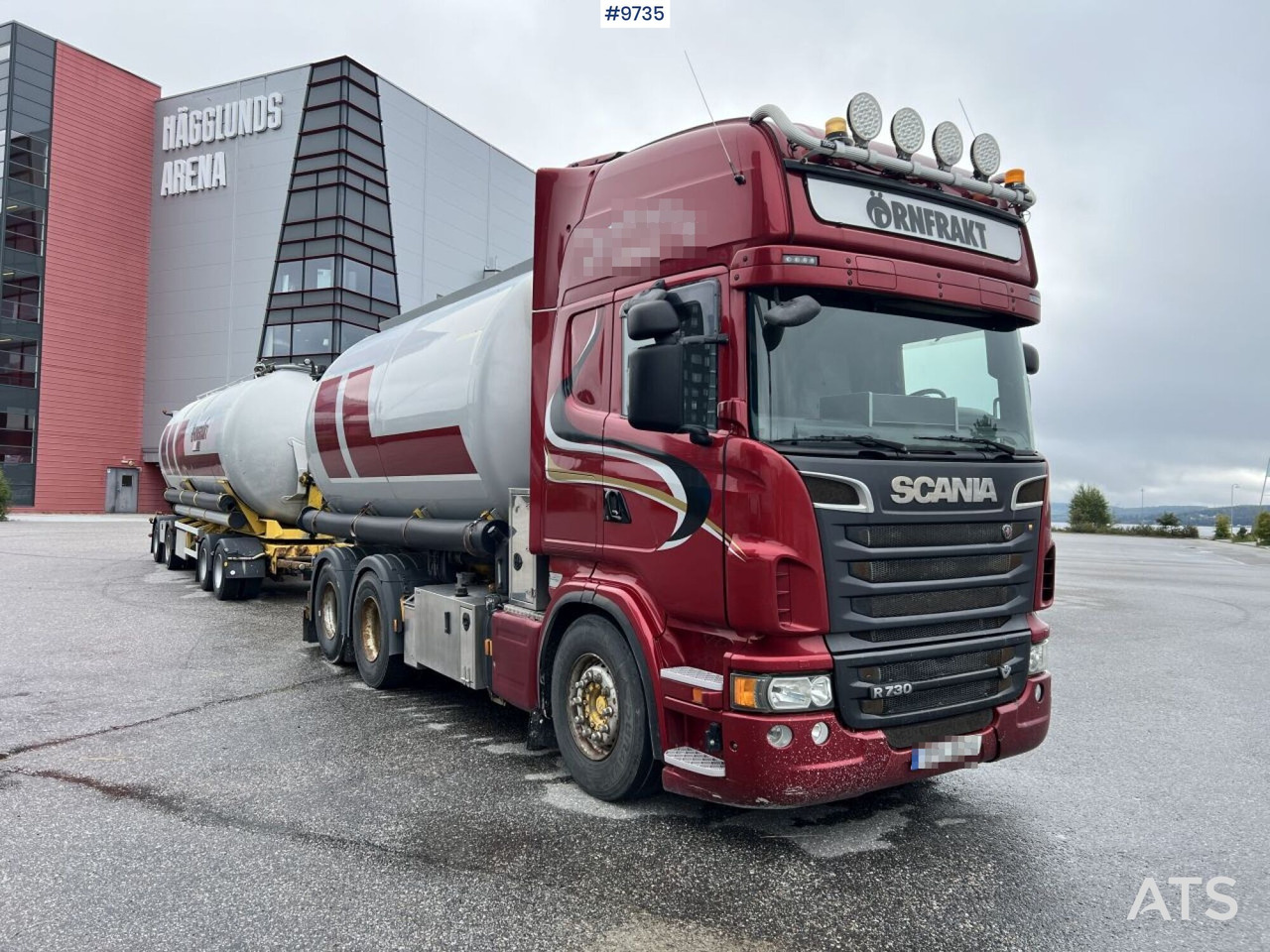 Bulk transport vehicle, Scania R730 with SITE AL-41-TPIK-4AK trailer - Truk tangki: gambar 4 Bulk transport vehicle, Scania R730 with SITE AL-41-TPIK-4AK trailer - Truk tangki: gambar 4