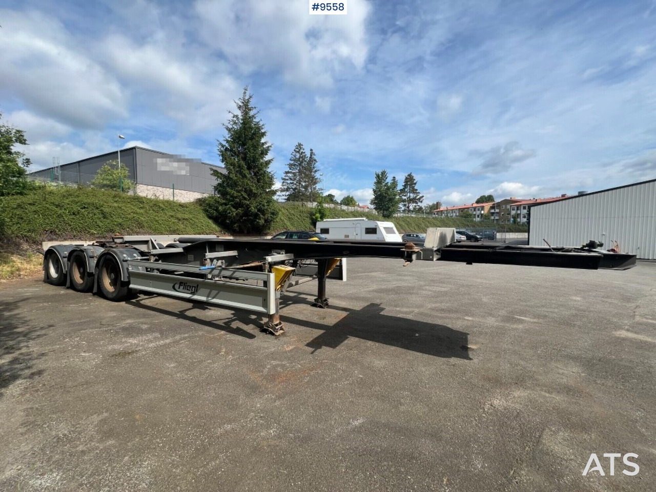 Container link - trailer Fliegl SDS 420 - Trailer pengangkut mobil: gambar 2 Container link - trailer Fliegl SDS 420 - Trailer pengangkut mobil: gambar 2