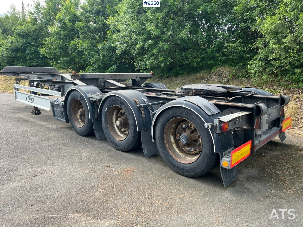 Container link - trailer Fliegl SDS 420 - Trailer pengangkut mobil: gambar 4 Container link - trailer Fliegl SDS 420 - Trailer pengangkut mobil: gambar 4