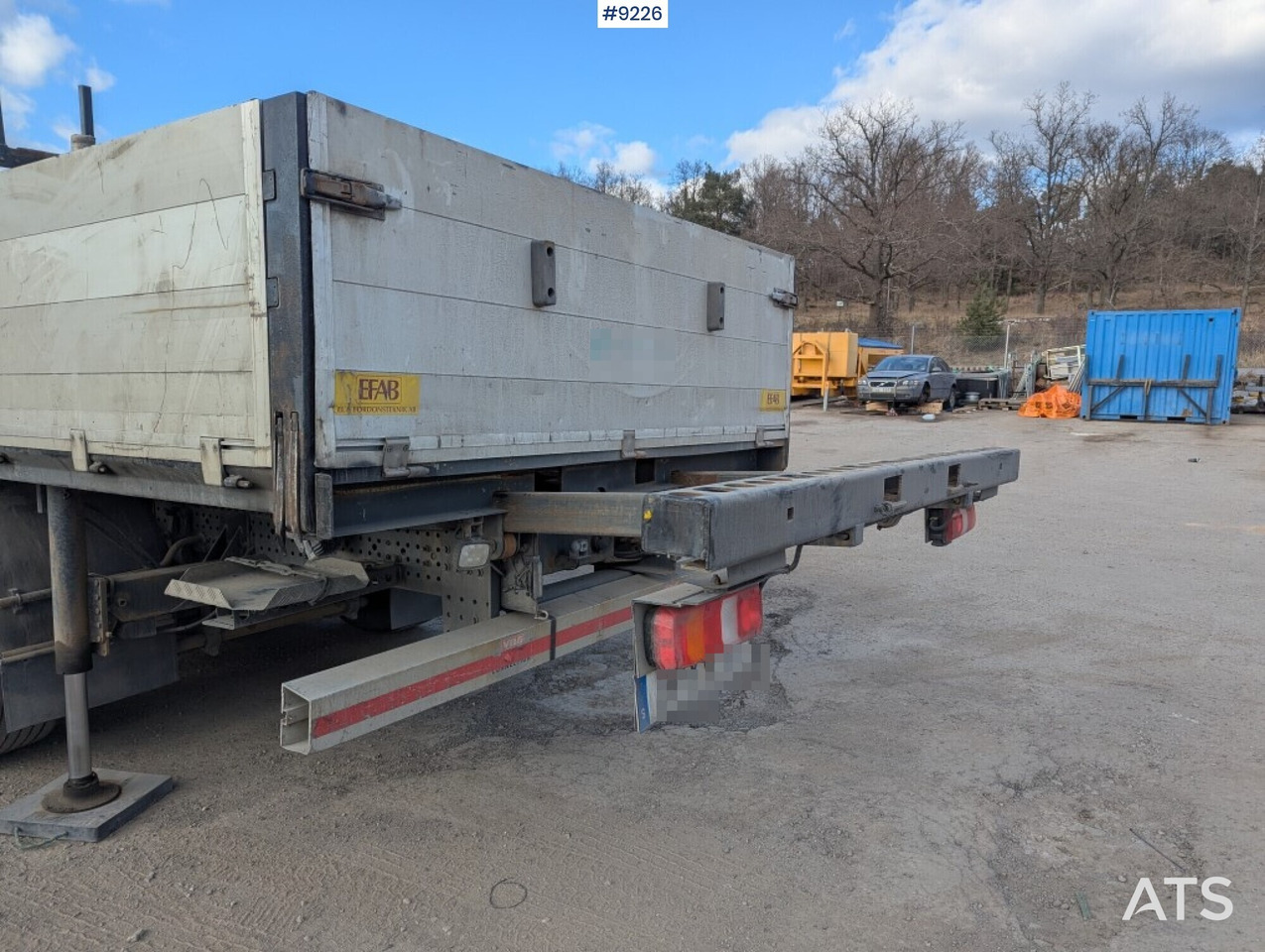 Truk flatbed, Truk derek Crane Truck Mercedes-Benz Actros 2542: gambar 8