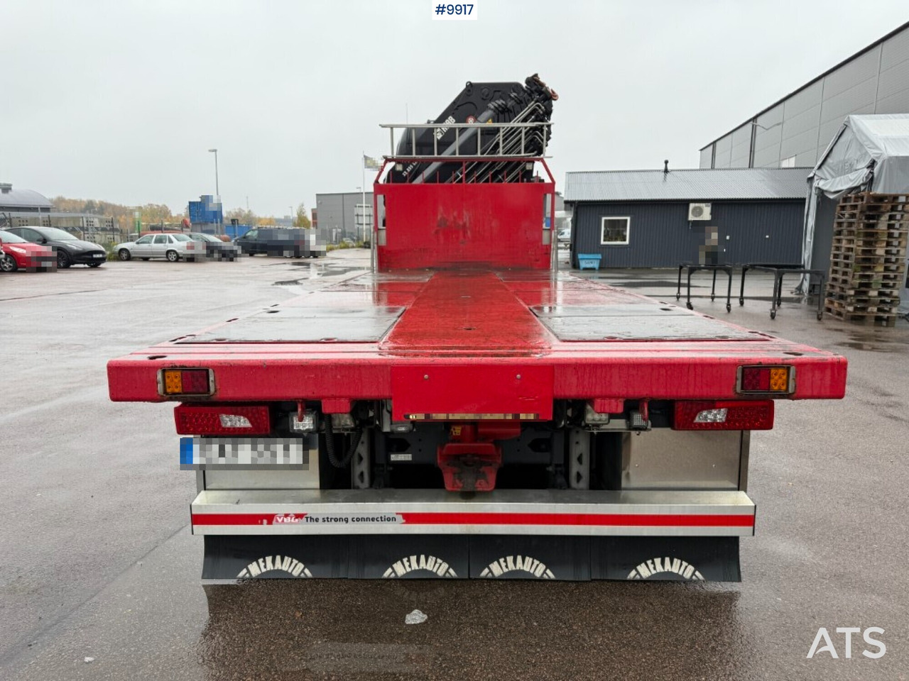 Crane truck/Flatbed truck Scania R520 8X2*6 HIAB XS 855E-8 HIPRO - Truk flatbed, Truk derek: gambar 4 Crane truck/Flatbed truck Scania R520 8X2*6 HIAB XS 855E-8 HIPRO - Truk flatbed, Truk derek: gambar 4