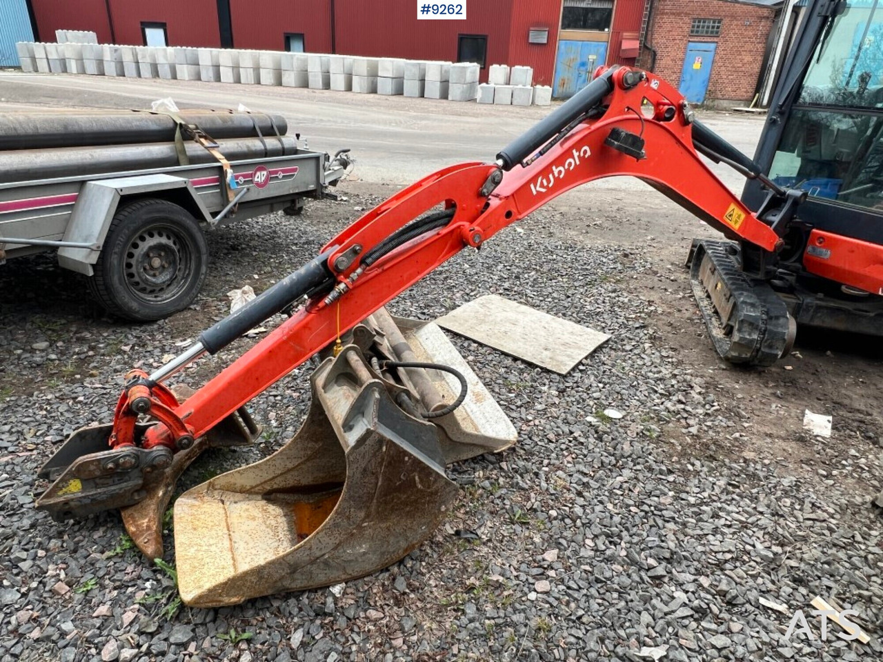 Crawler excavator Kubota KX 019-4 with accessories - Ekskavator perayap: gambar 4 Crawler excavator Kubota KX 019-4 with accessories - Ekskavator perayap: gambar 4