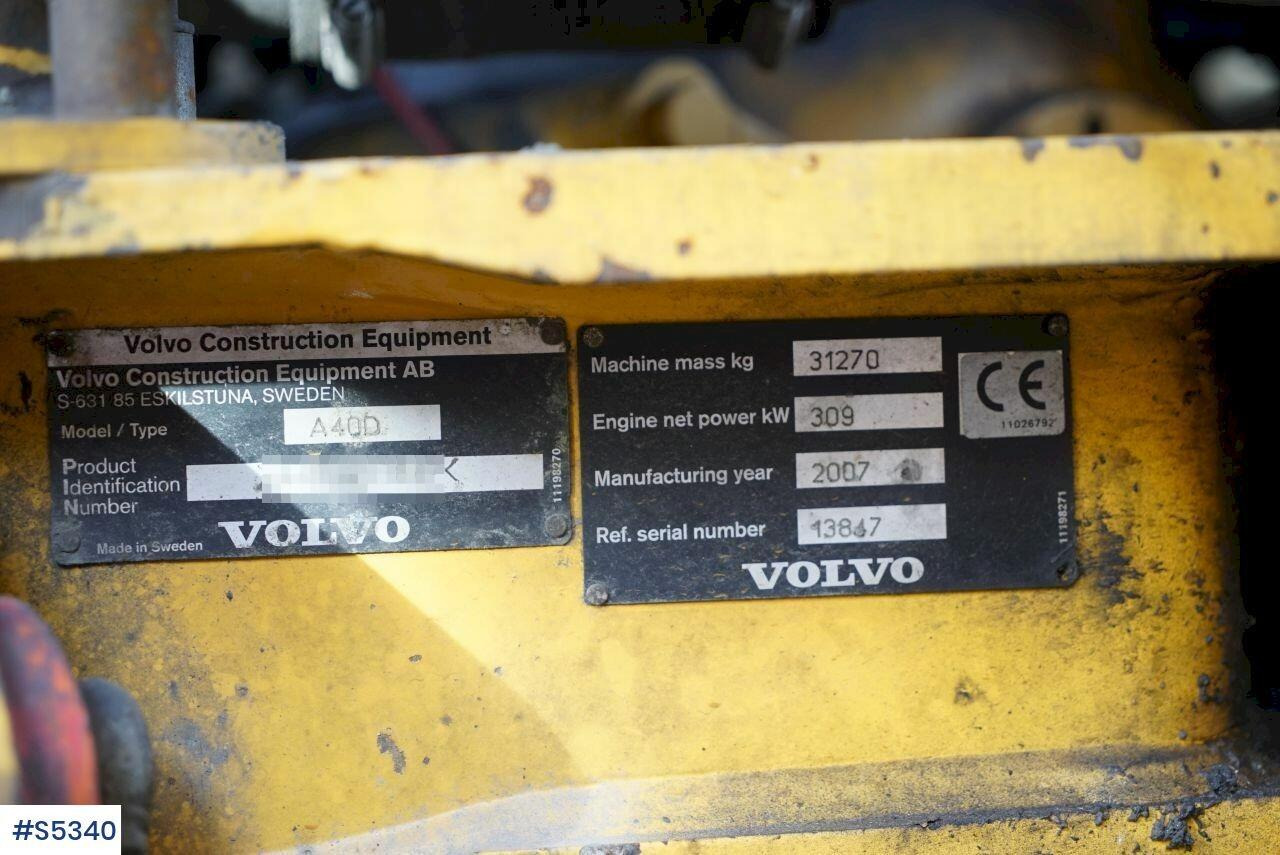 Tempat sampah DUMPER Volvo A40D 6x6: gambar 19 Tempat sampah DUMPER Volvo A40D 6x6: gambar 19