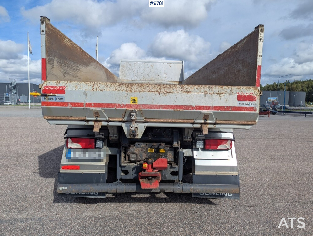 Truk jungkit Dump truck Scania R520 8X4: gambar 8