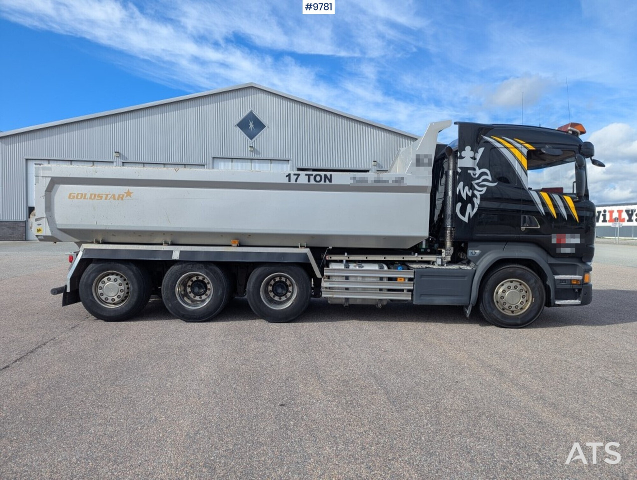 Truk jungkit Dump truck Scania R520 8X4: gambar 9
