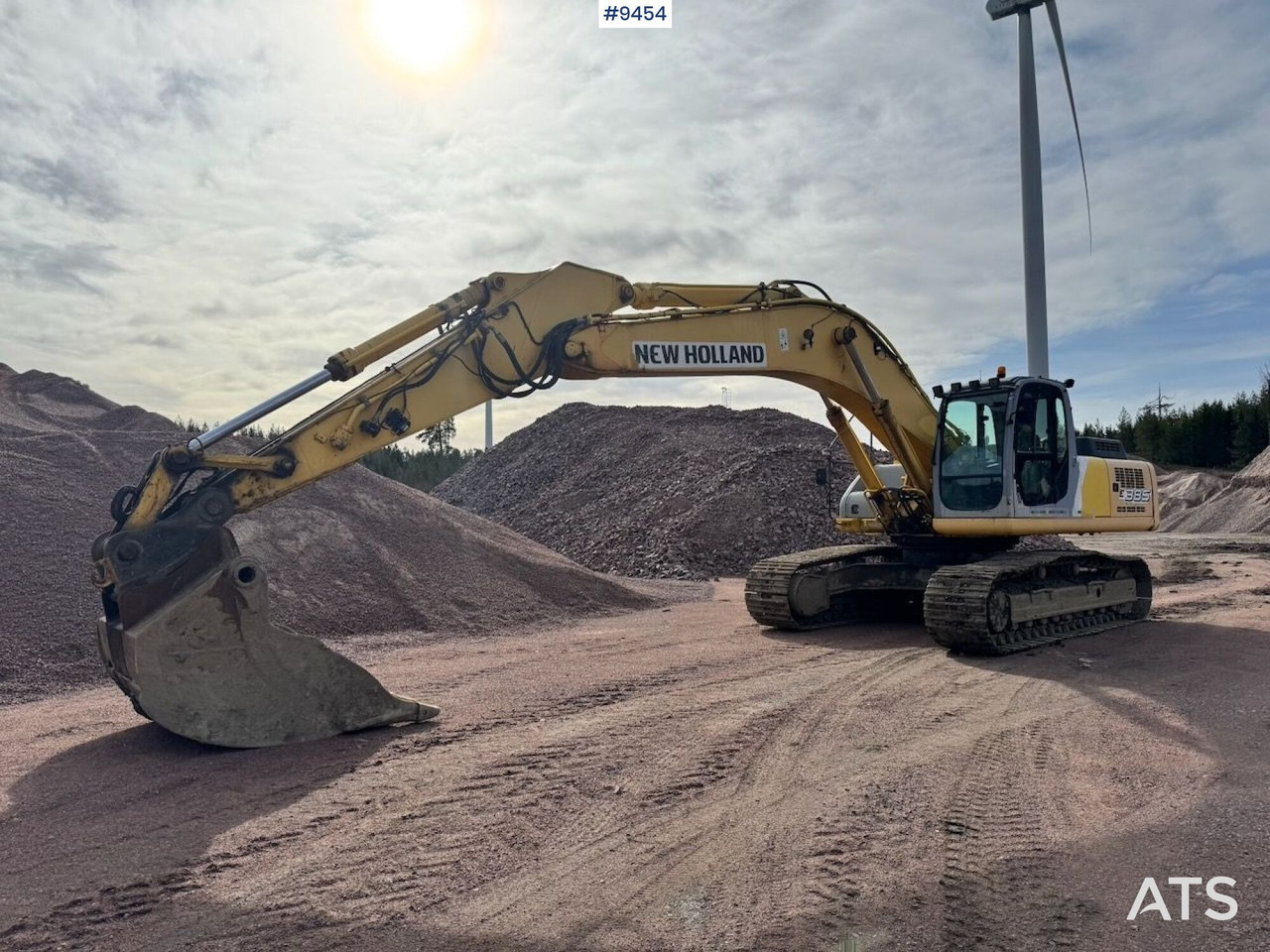 Excavator New Holland E385 - Ekskavator perayap: gambar 2 Excavator New Holland E385 - Ekskavator perayap: gambar 2