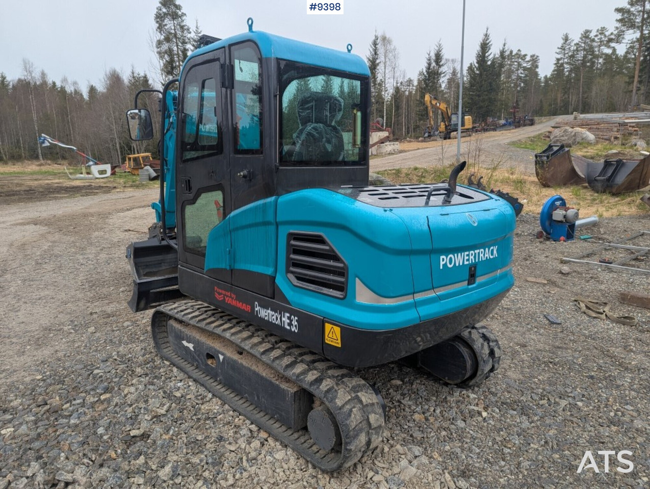 Excavator Powertrack HE 35 with buckets (see video) - Ekskavator mini: gambar 3 Excavator Powertrack HE 35 with buckets (see video) - Ekskavator mini: gambar 3