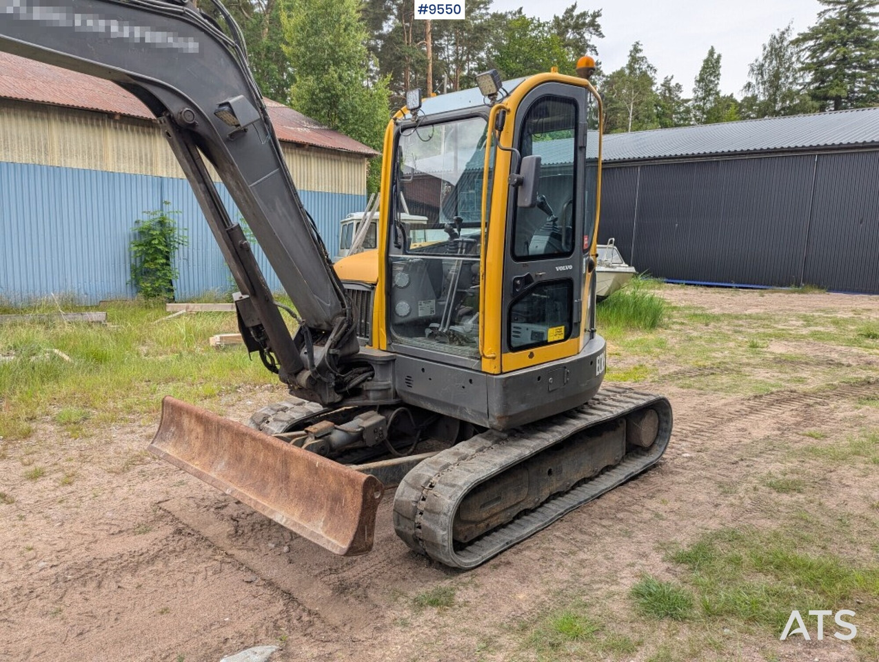 Excavator Volvo Ecr58 with tiltrotator and bucket - Ekskavator mini: gambar 3 Excavator Volvo Ecr58 with tiltrotator and bucket - Ekskavator mini: gambar 3