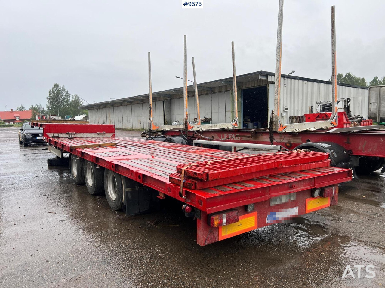 Flatbed trailer PACTON - Trailer flatbed: gambar 1 Flatbed trailer PACTON - Trailer flatbed: gambar 1