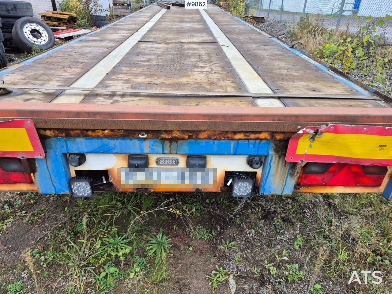 Flatbed trailer Renders RMOC 12.27 - Semi-trailer flatbed: gambar 1 Flatbed trailer Renders RMOC 12.27 - Semi-trailer flatbed: gambar 1