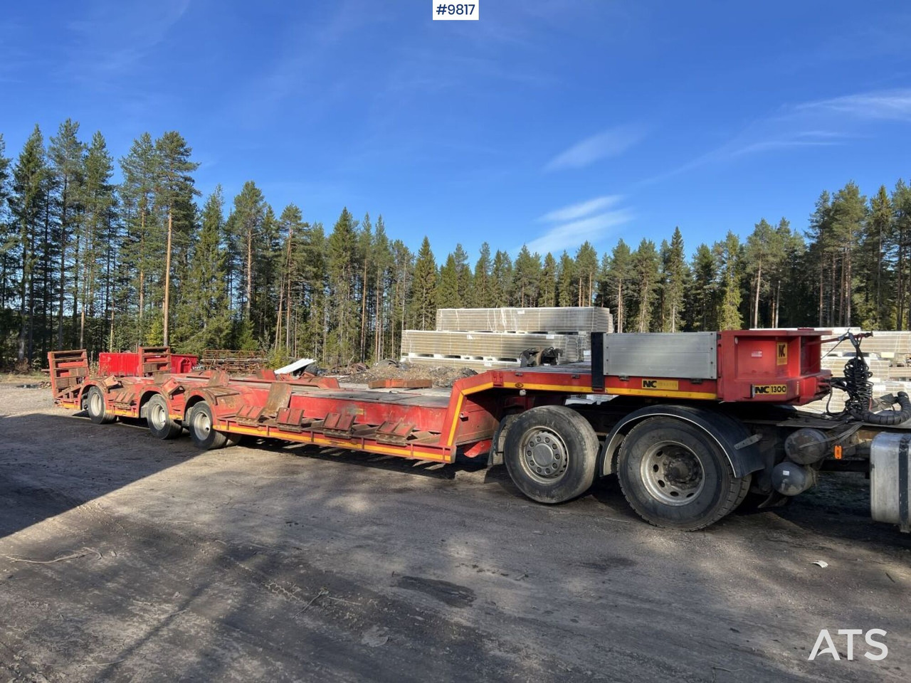 Forestry machine trailer NC FORESTRY TRAILER - Semi-trailer autotransporter: gambar 2 Forestry machine trailer NC FORESTRY TRAILER - Semi-trailer autotransporter: gambar 2