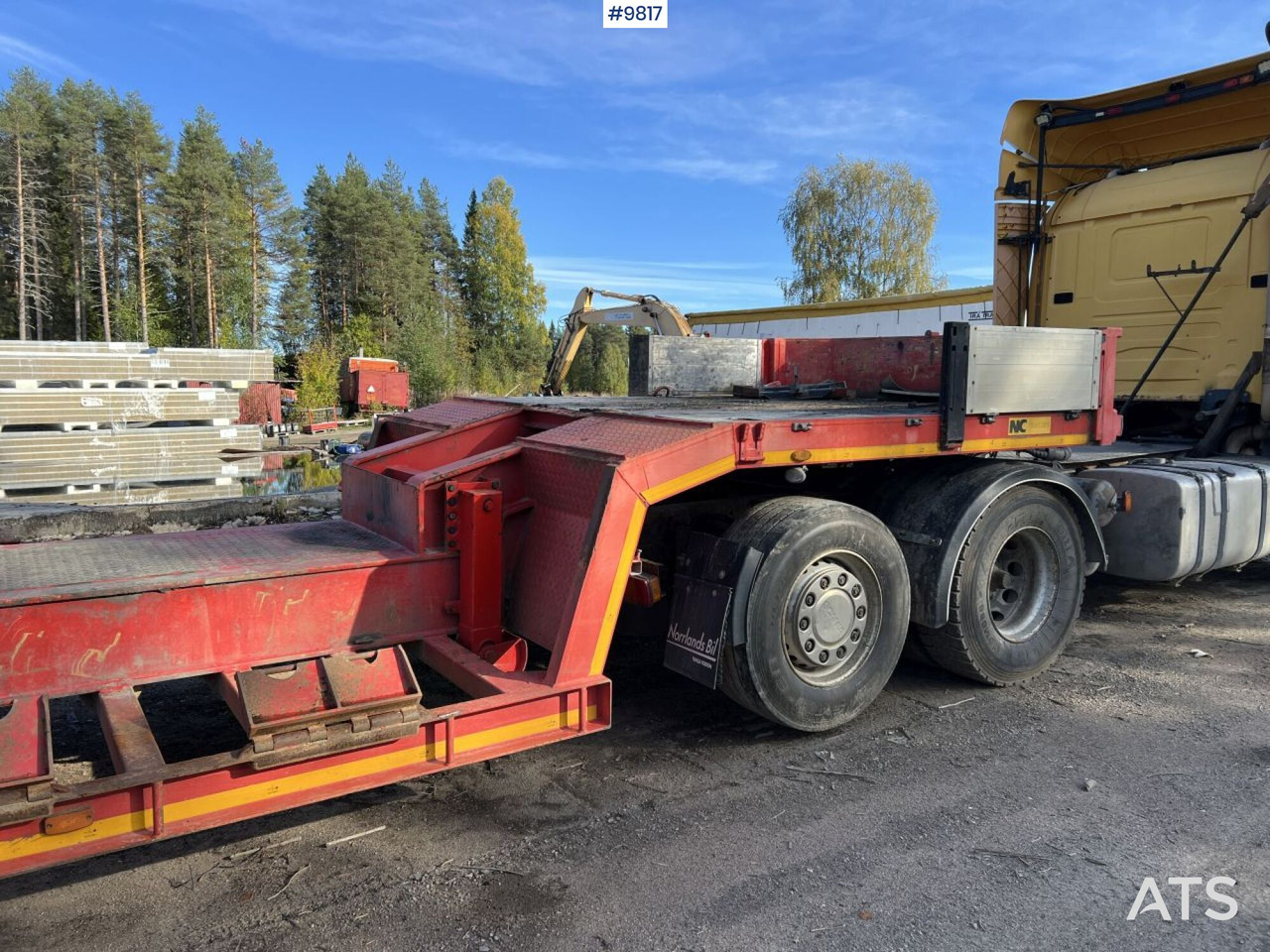 Forestry machine trailer NC FORESTRY TRAILER - Semi-trailer autotransporter: gambar 3 Forestry machine trailer NC FORESTRY TRAILER - Semi-trailer autotransporter: gambar 3