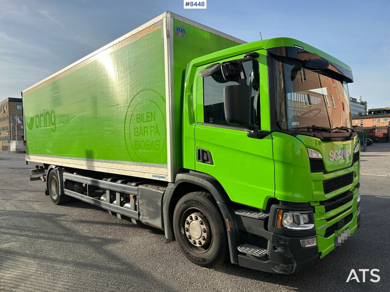 Gas powered Box Truck Scania P280 - Truk box: gambar 2 Gas powered Box Truck Scania P280 - Truk box: gambar 2