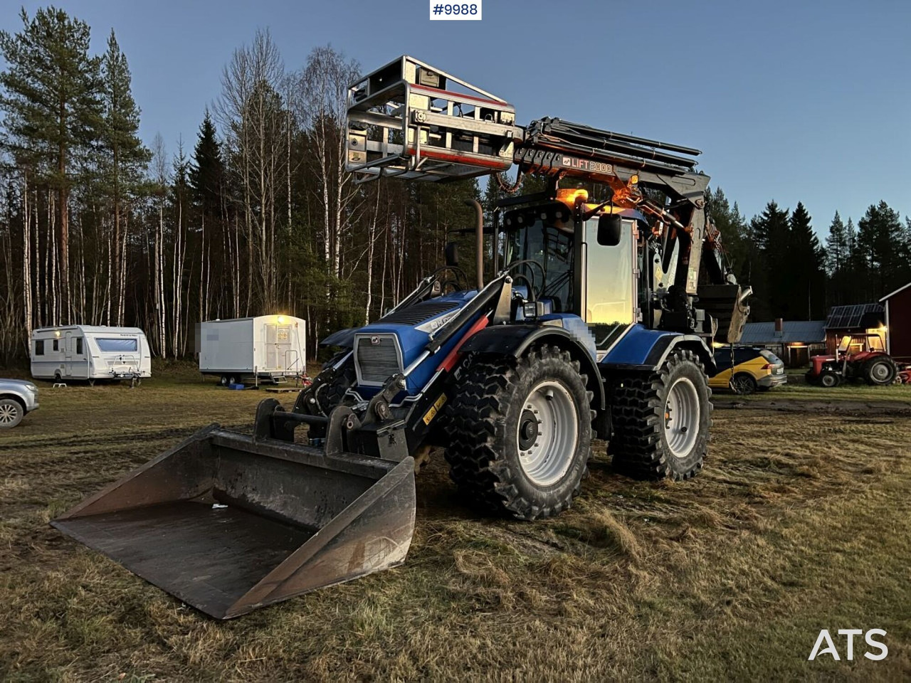 HUDDIG 1260C Grävlastare – Linjeutrustad - Backhoe loader: gambar 1 HUDDIG 1260C Grävlastare – Linjeutrustad - Backhoe loader: gambar 1