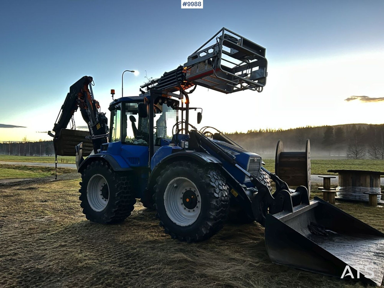 HUDDIG 1260C Grävlastare – Linjeutrustad - Backhoe loader: gambar 2 HUDDIG 1260C Grävlastare – Linjeutrustad - Backhoe loader: gambar 2